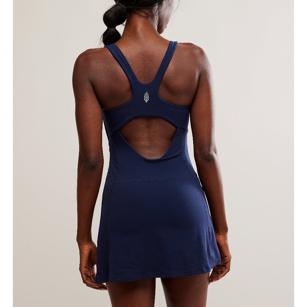 🎉LAST CHANCE🎉 FP MOVEMENT Never Better Dress / Midnight Navy - Picture 9 of 13